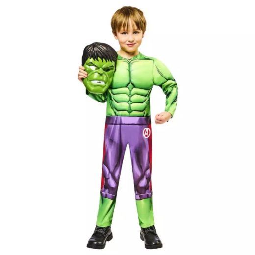 Disfraz Hulk Black line infantil ( licencia oficial)