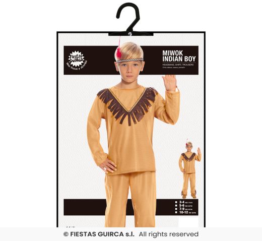 Disfraz Indio Apache Infantil