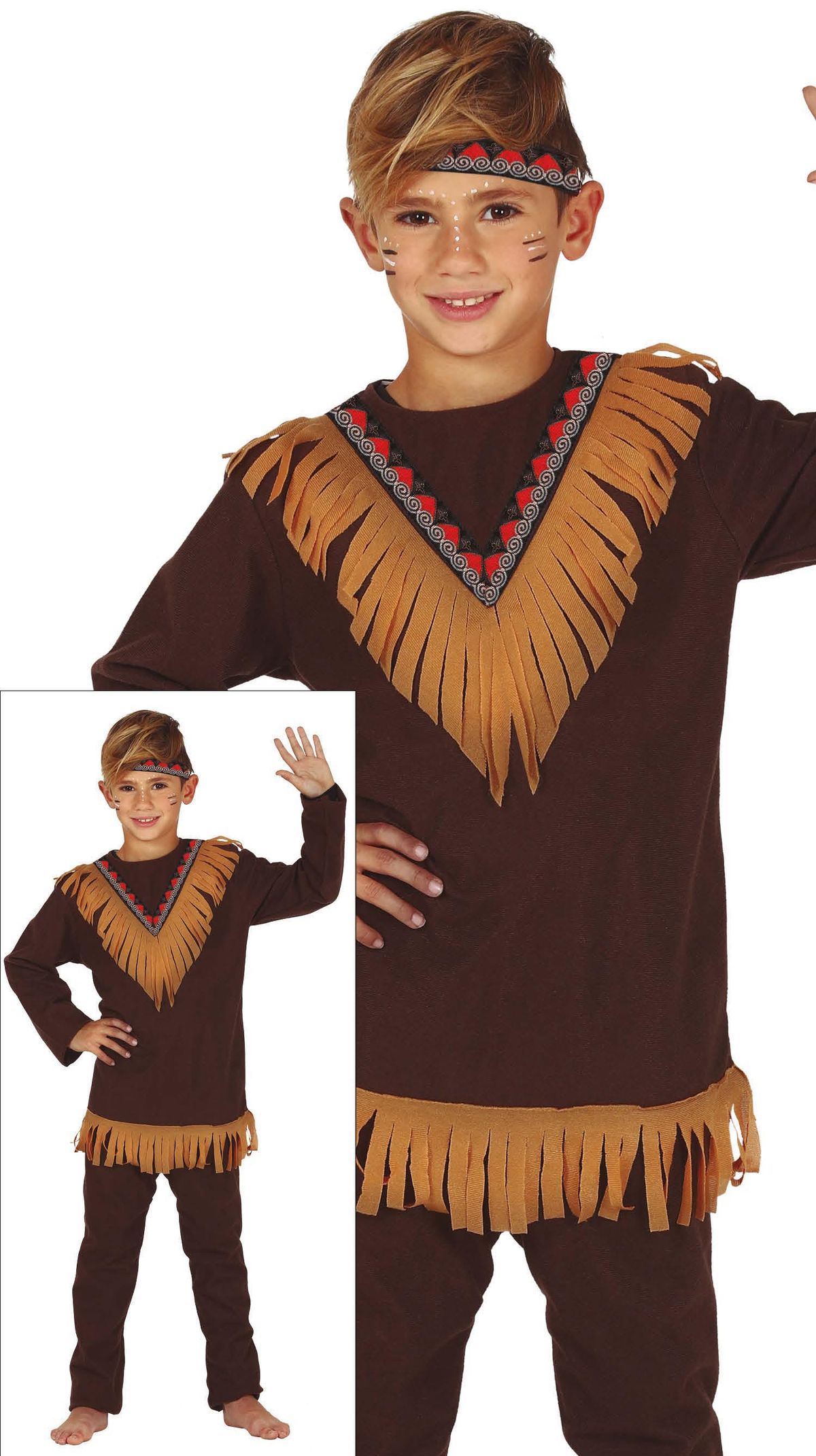 Disfraz Indio infantil 10-12 años