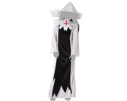 Disfraz infantil de monja muerta