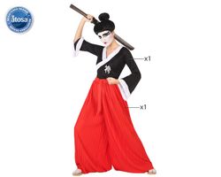 Disfraz japones mujer