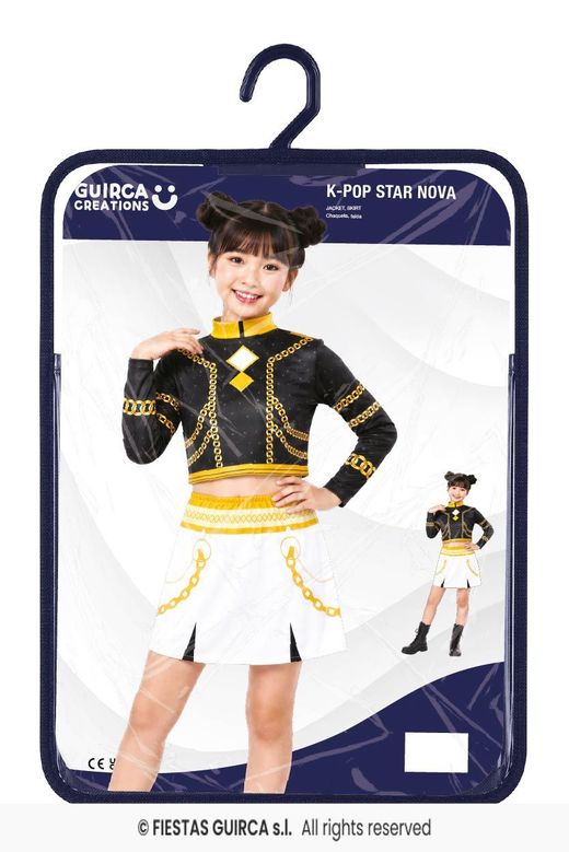 Disfraz Pop Star K-pop Golden Zoey