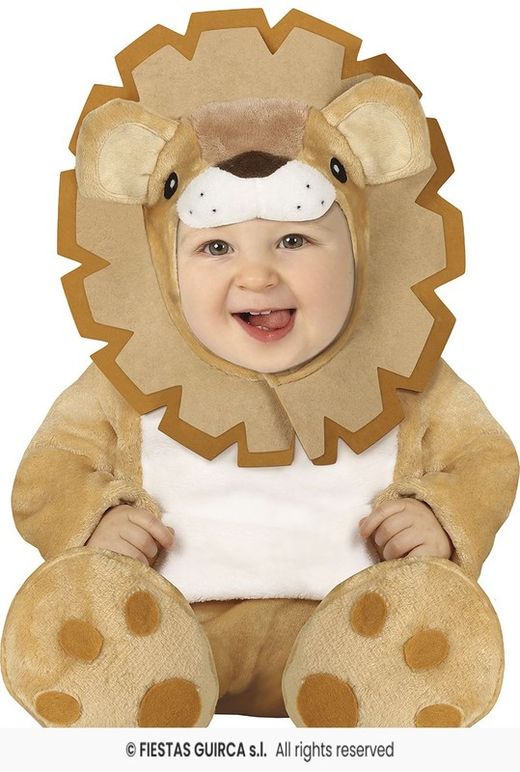 Disfraz de león bebe