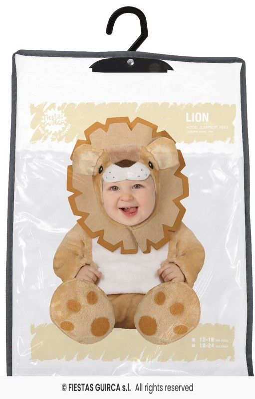 Disfraz de león bebe