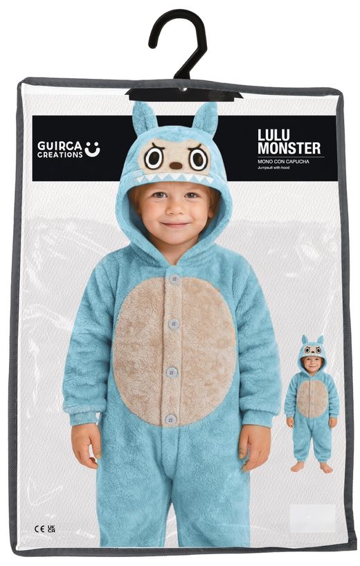 Disfraz Lulu monster pyjama azul (la bubu)