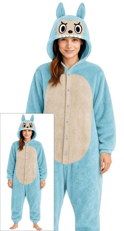 Disfraz Lulu monster pyjama azul (la bubu)