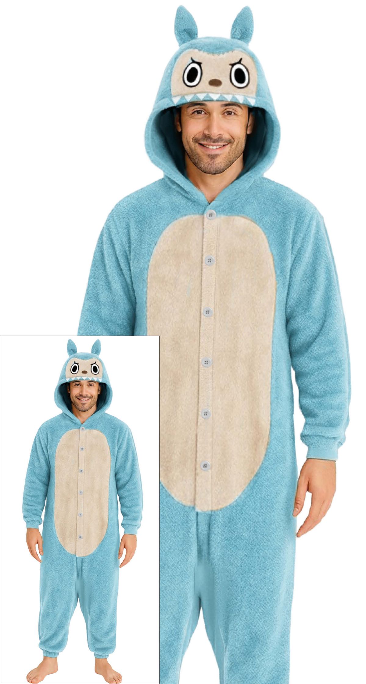 Disfraz Lulu monster pyjama azul  (la bubu) L