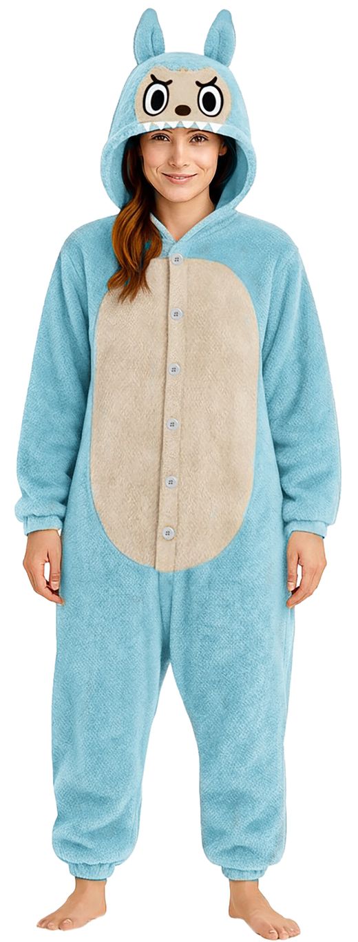 Disfraz Lulu monster pyjama azul (la bubu)