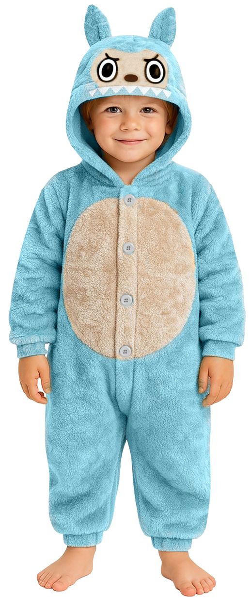 Disfraz Lulu monster pyjama azul (la bubu)