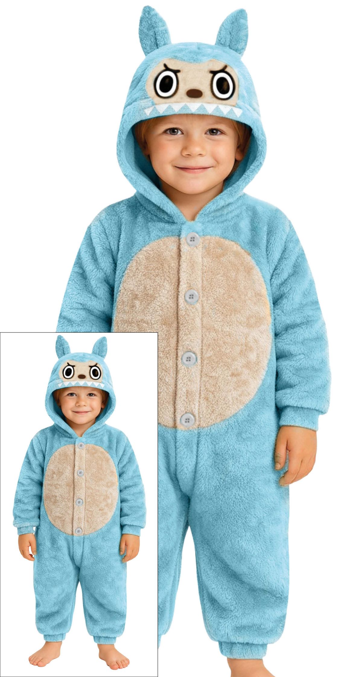Disfraz Lulu monster pyjama azul (la bubu) 10-12 años