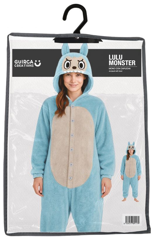 Disfraz Lulu monster pyjama azul (la bubu)