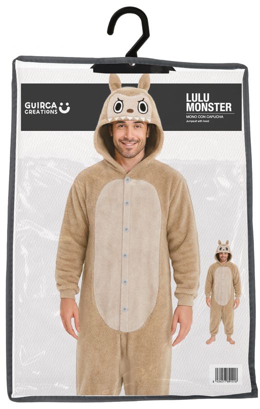 Disfraz Lulu monster pyjama beige (la bubu)