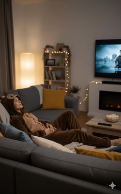 Disfraz Lulu monster pyjama marrón (la bubu)