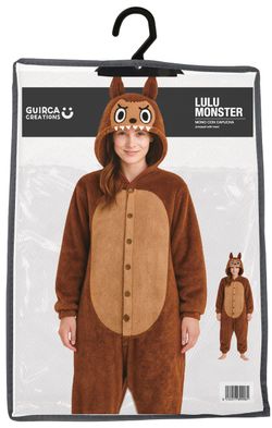 Disfraz Lulu monster pyjama marrón (la bubu)