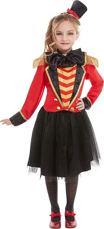 Disfraz maestra de ceremonia-domadora-presentadora de circo 10-12 AÑOS