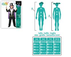 Disfraz mago niño infantil