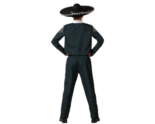 Disfraz mariachi negro hombre