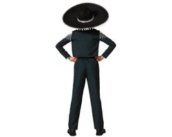 Disfraz mariachi negro infantil