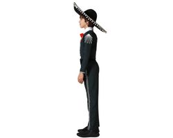 Disfraz mariachi negro infantil