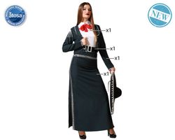 Disfraz mariachi negro mujer