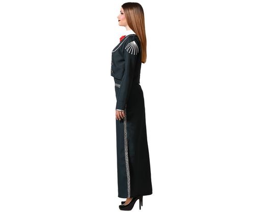 Disfraz mariachi negro mujer