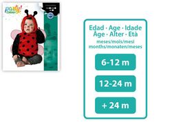 Disfraz Mariquita Bebe