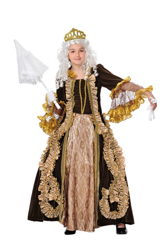 Disfraz Marquesa-cortesana infantil 12 años