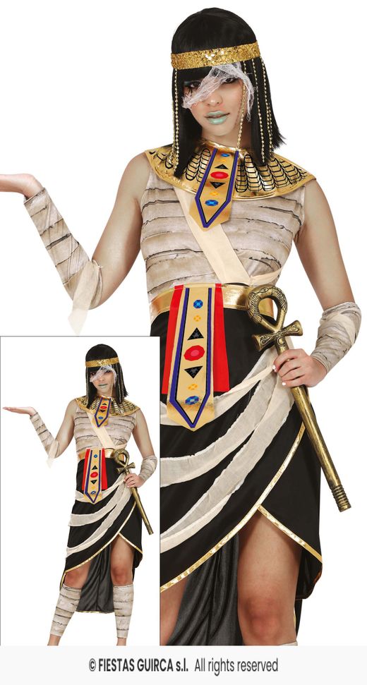 Disfraz momia egipcia adulta