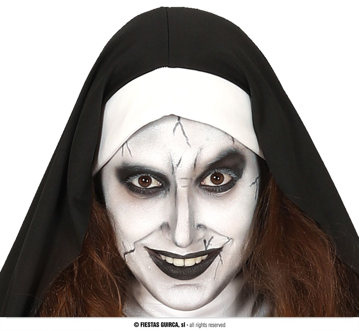 Disfraz monja terror halloween Talla L