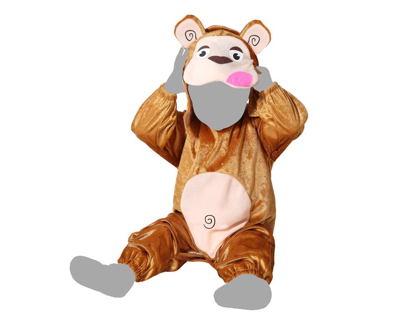 Disfraz de mono bebé
