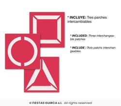 Disfraz adulto mono juego del calamar