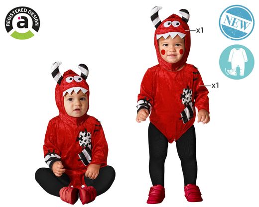 Disfraz Monstruo Halloween Bebe