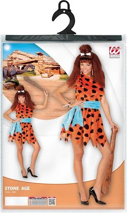 Disfraz mujer edad de piedra troglodita-cavernicola