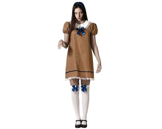 Disfraz Muñeca Halloween adulto
