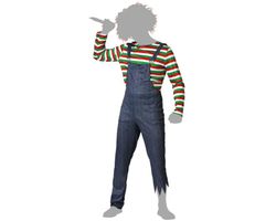 Disfraz de muñeco diabólico Chucky adulto