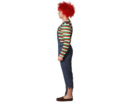 Disfraz de muñeco diabólico Chucky adulto