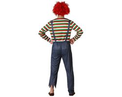 Disfraz de muñeco diabólico Chucky adulto