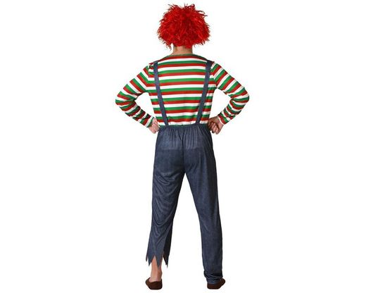 Disfraz de muñeco diabólico Chucky adulto