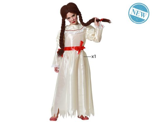 Disfraz infantil muñeca de porcelana Anabel
