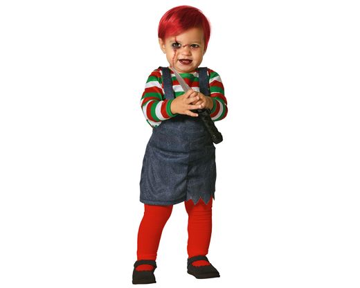 Disfraz Muñeca Sangrienta Chucky Bebe