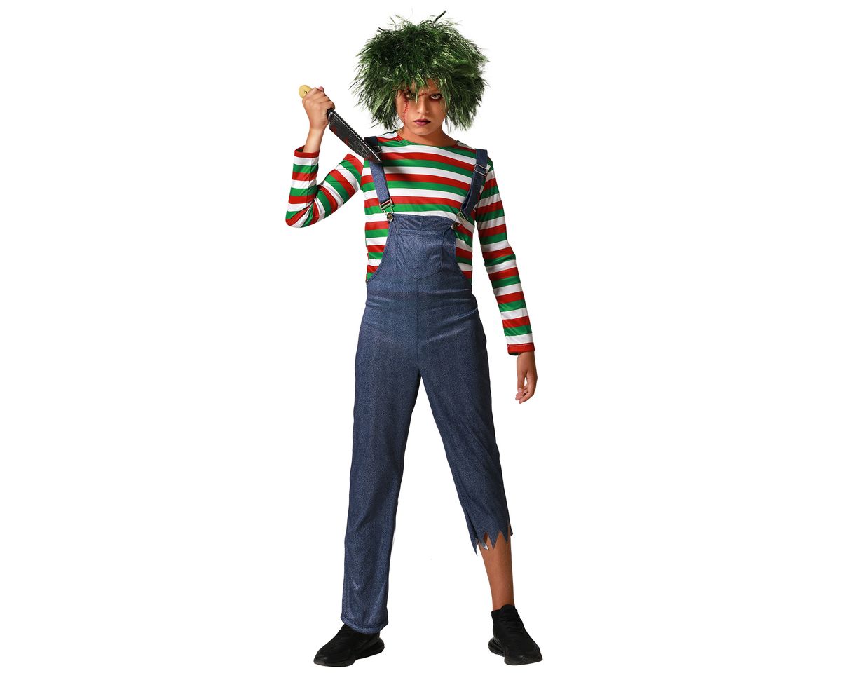 Disfraz Muñeco Halloween Chucky Infantil 10-12