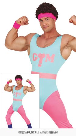 Disfraz musculitos gym adulto