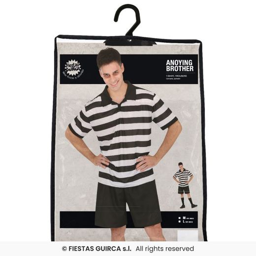 Disfraz niño fantasma addams adulto