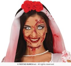 Disfraz novia cadáver zombi adulta