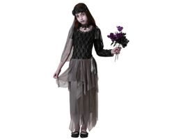 Disfraz Novia Halloween Gris Infantil