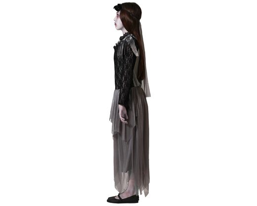 Disfraz Novia Halloween Gris Infantil