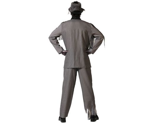 Disfraz Novio Halloween Gris Adulto