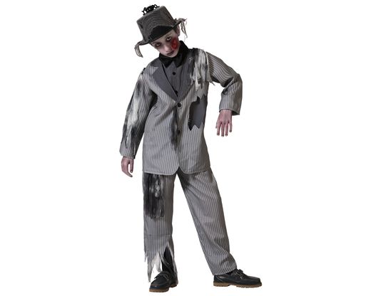 Disfraz Novio Halloween Gris Infantil