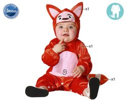 Disfraz panda rojo