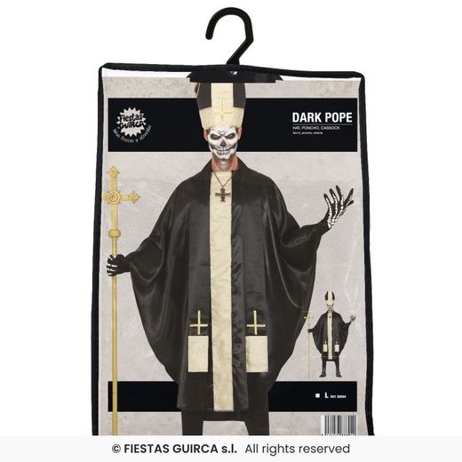 Disfraz papa zombi halloween adulto
